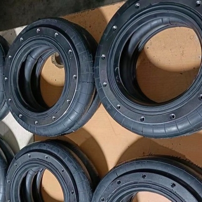 W01-M58-7524 Amortecedores de mola pneumática Firestone estilo 22 com anéis de aço escareado 12 peças porcas M8