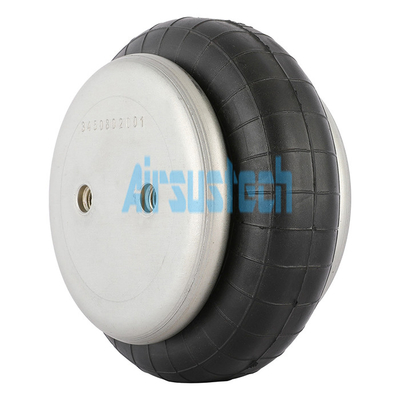 Molas pneumáticas industriais Firestone 1B 5010 estilo número molas pneumáticas simples de borracha preta enroladas