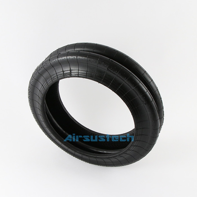 AIRSUSTECH 2B545 Suspensão pneumática de borracha complicada com suporte para semi-reboque