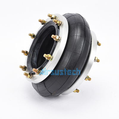 Cilindro pneumático industrial complicado de borracha do atuador 280126H-1 da mola de ar da flange único