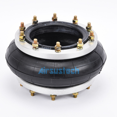 Cilindro pneumático industrial complicado de borracha do atuador 280126H-1 da mola de ar da flange único
