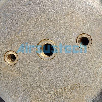 116 93027 placa complicada do grânulo da mola de ar airbag de borracha da única 1/4NPTF de  135mm
